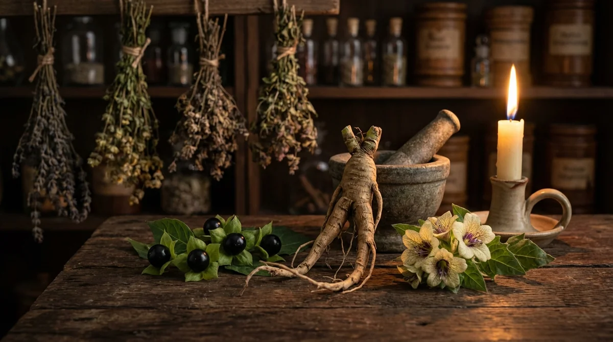European witchcraft and nightshades